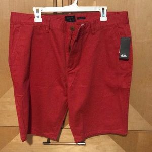 Quiksilver Men’s shorts~ straight fit NWT